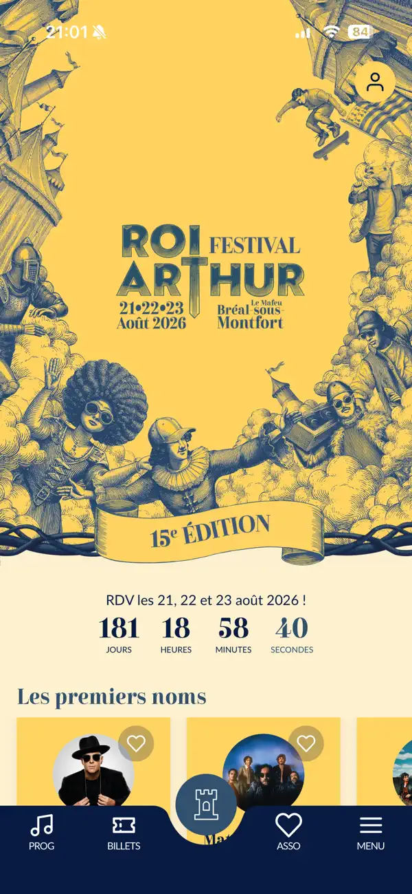 Screenshot #1 pour Festival du Roi Arthur