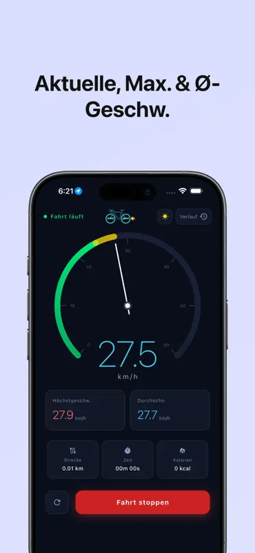 Jasog PRO - Fahrradtacho screenshot 3 of 4