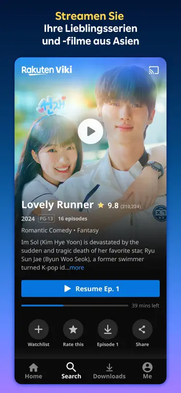 Viki: Asian Dramas, Movies, TV screenshot 1 of 7