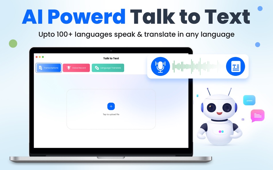 #3. Speech to text - AI Note Taker (macOS) 게시자: Muhammad Abbas