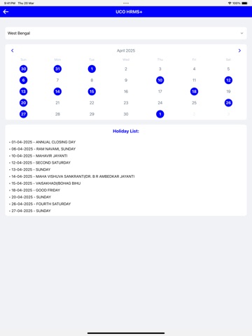 App screenshot