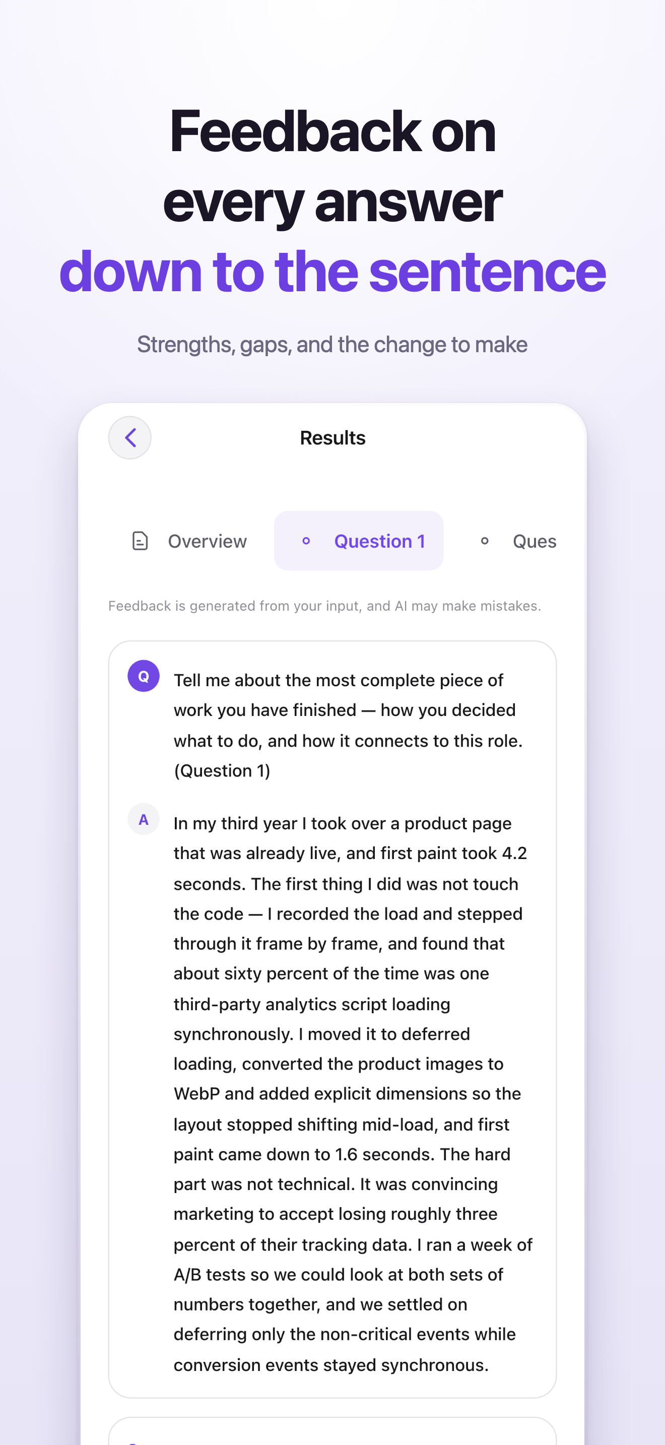 inif - AI Interview Coach screenshot 4