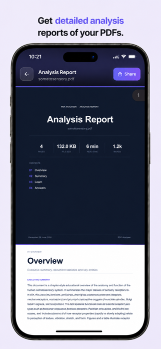 ChatPDF: AI Chat & Summarize Screenshot 6 of 7