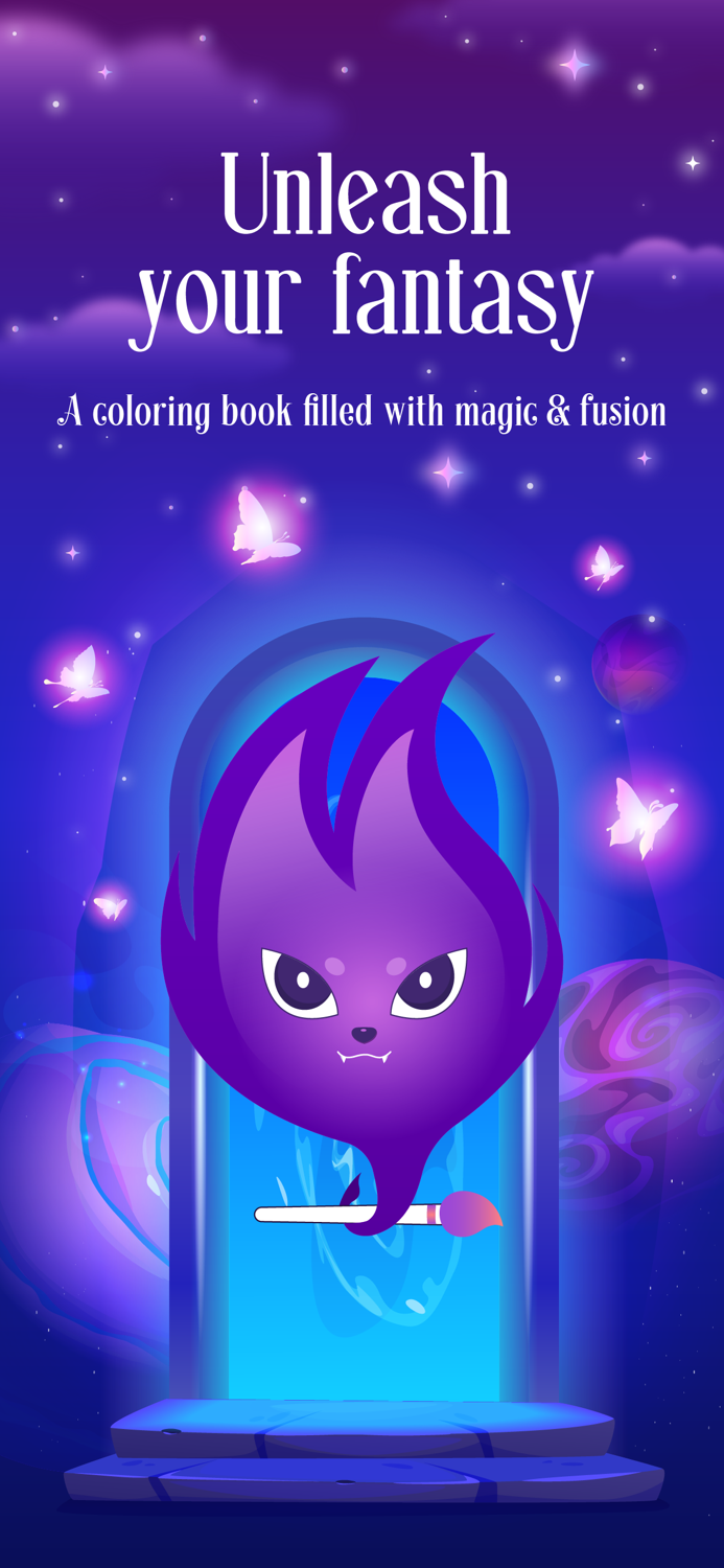 Fantasy Coloring Book Artasy