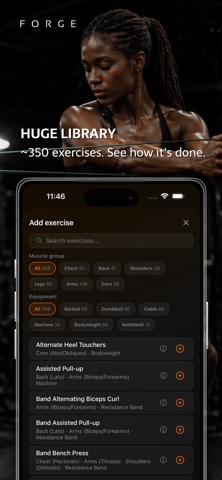 Forge: Gym Tracker & Coach Screenshot 8 of 8