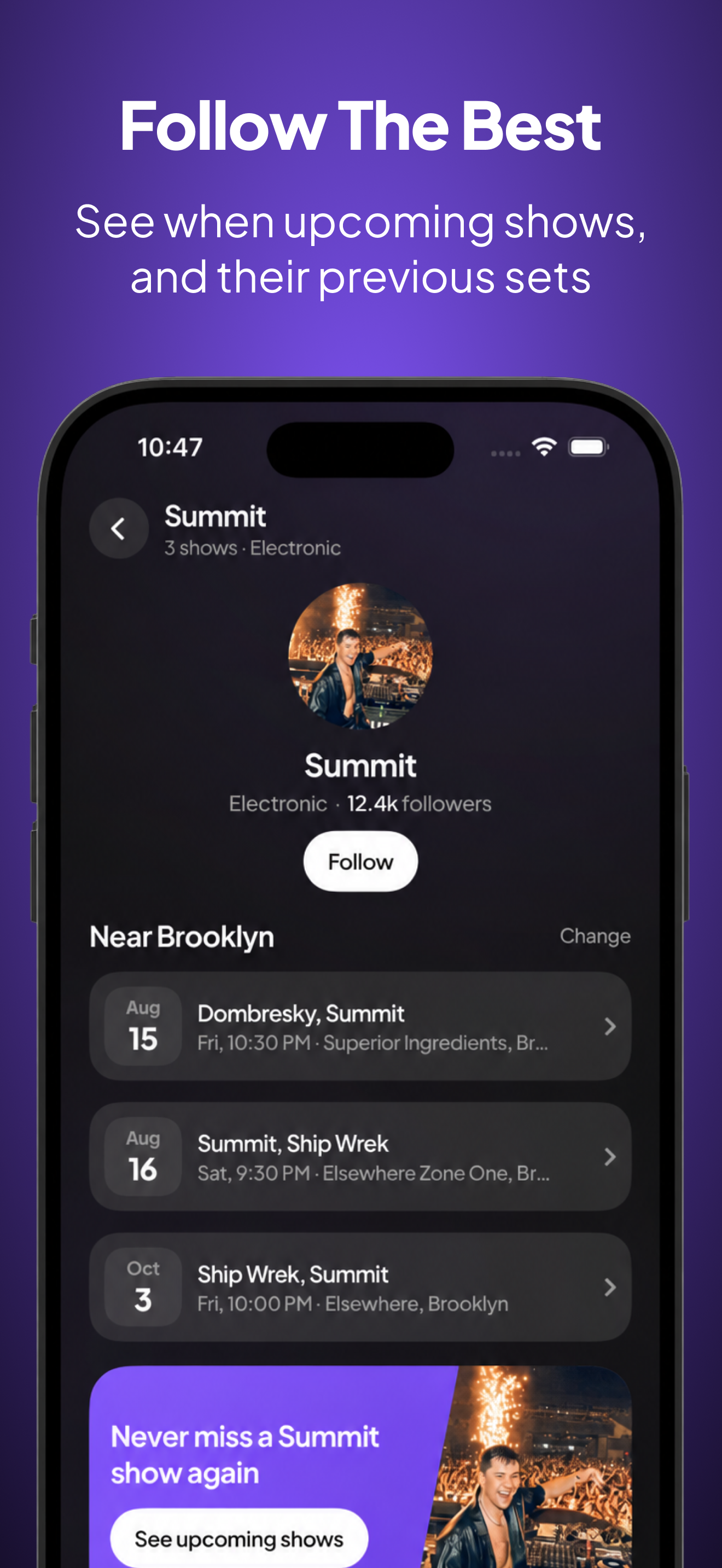 SoundQuest: HQ of live music screenshot 6