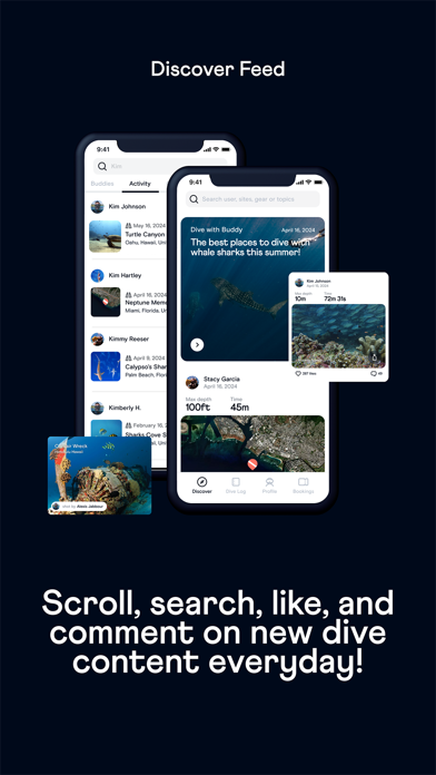 Buddy: Social Dive App Screenshot