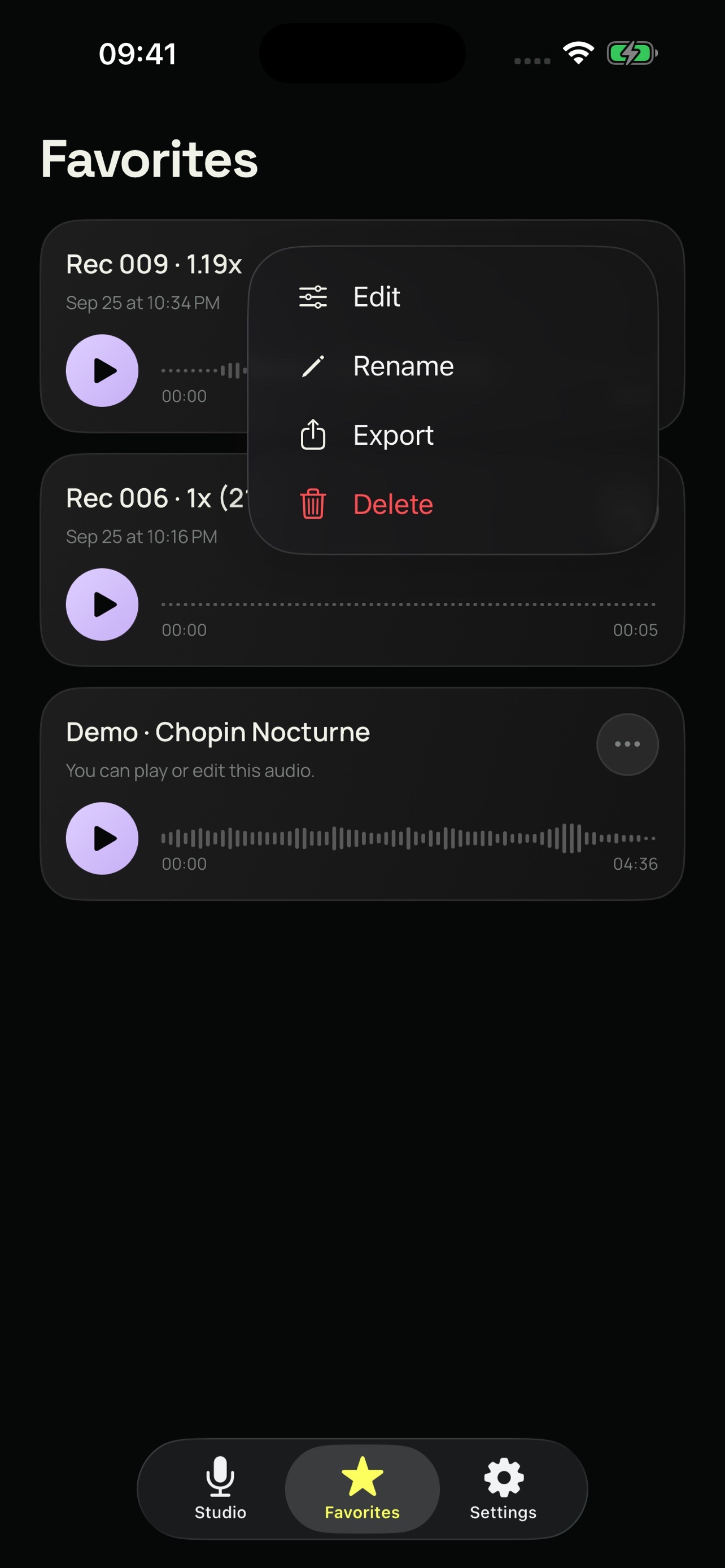 Screenshot 4 of Re Audio - Record & Reverse