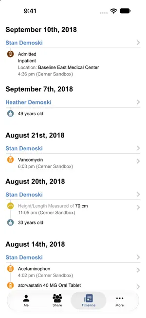 myFHR by CareEvolution screenshot 4