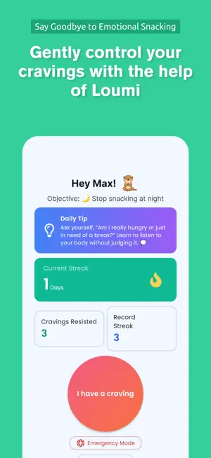 Loumi: Stop snacking screenshot 2