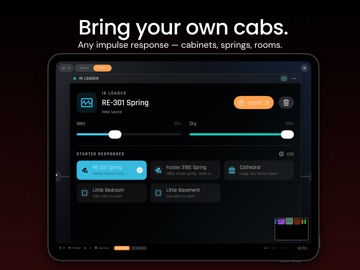 Taurus AUv3 Pedalboard iPad screenshot