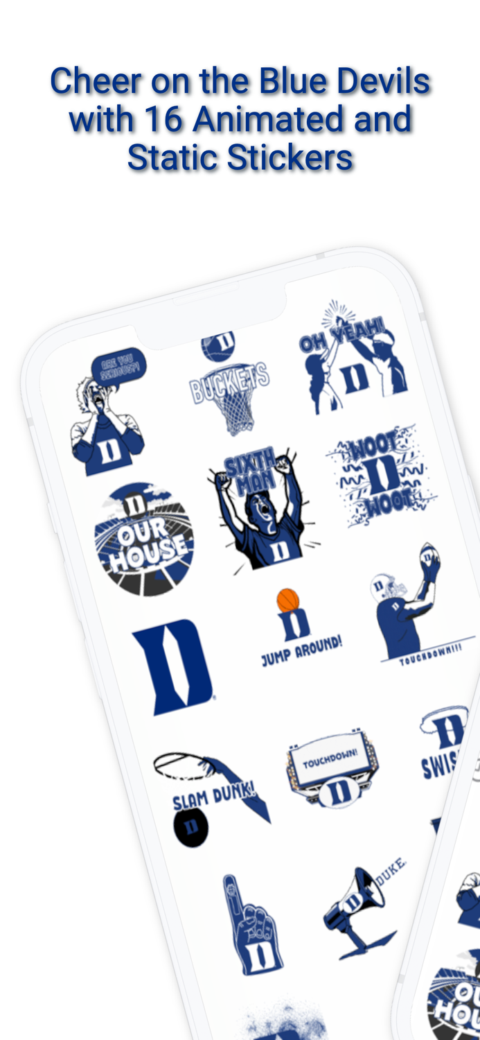 Blue Devils Sticker Pack 2024