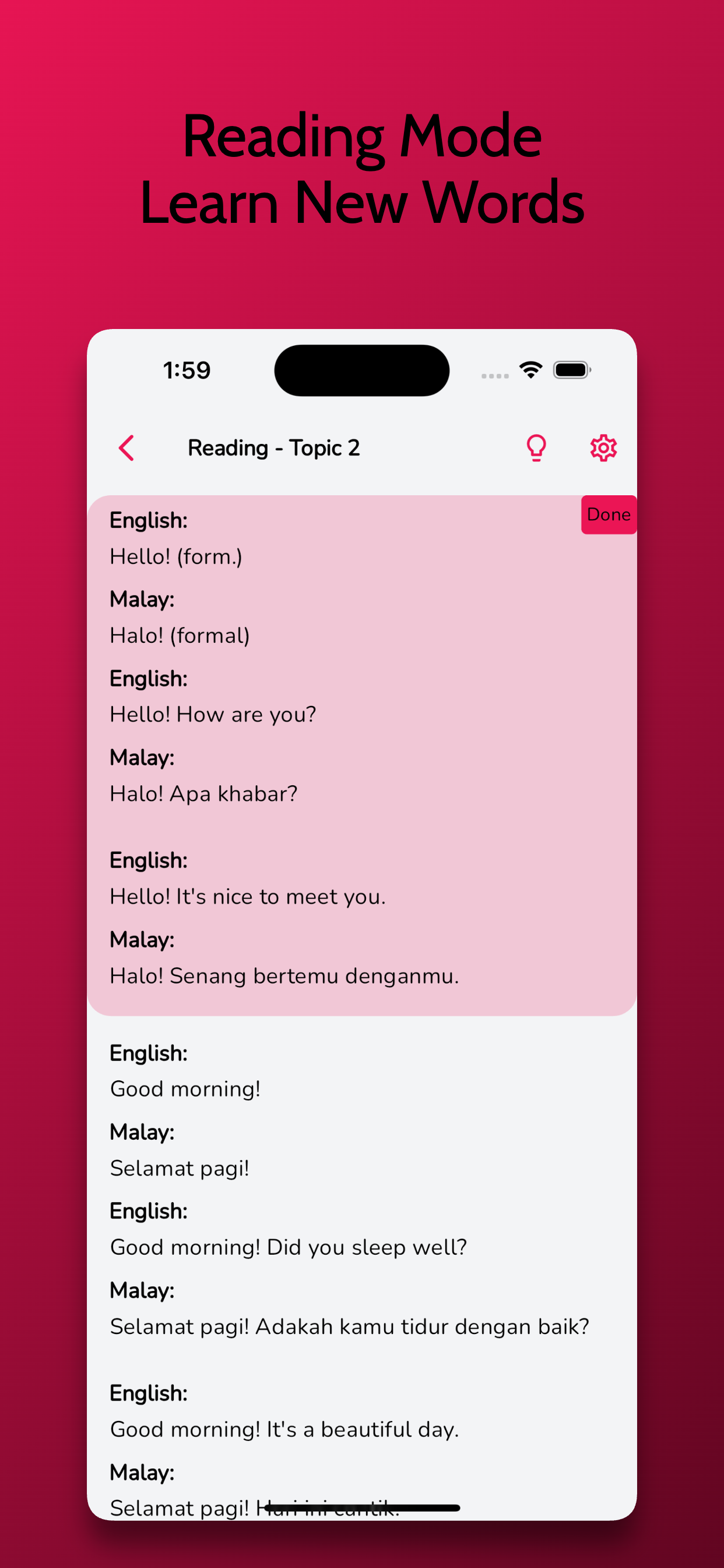 Malay Learning - Beginners