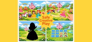 Princess Sticker Games Kids screenshot