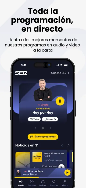 Cadena SER Radio screenshot 1 of 9