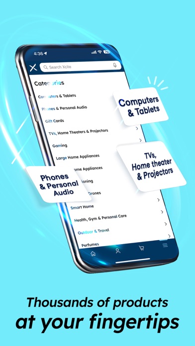 Xcite Online Shopping Screenshot