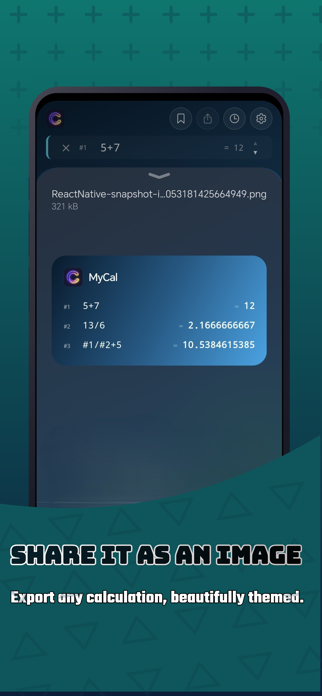 MyCal: Editable Calculator Screenshot 5 of 5
