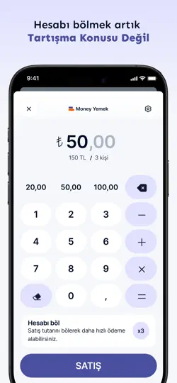 Money Yemek: CepPOS iPhone Ekran Görüntüsü 2