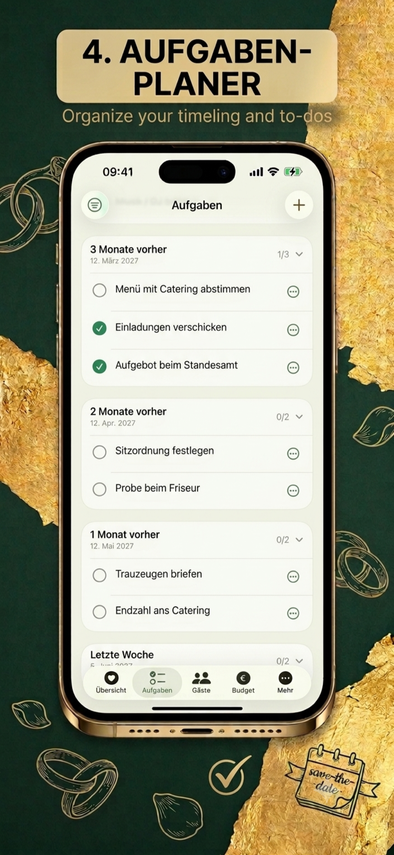 Hochzeitsplaner & Gästeliste screenshot 5