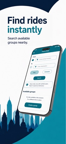 ShareCab. iPhone screenshot