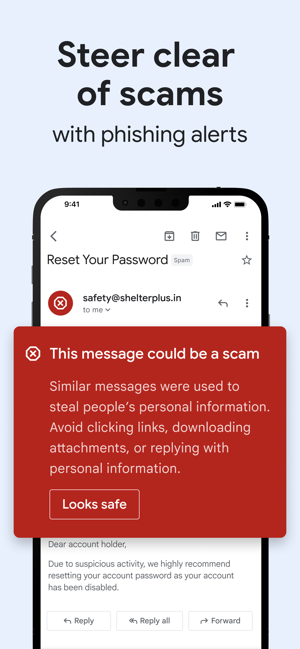 ‎Gmail - Email by Google Screenshot