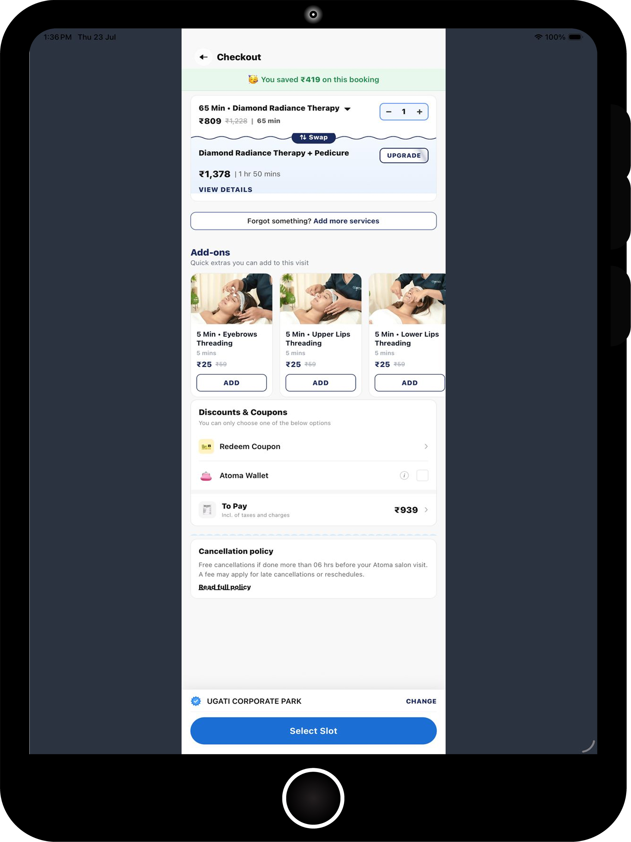 Atoma – Home Beauty Services screenshot 12