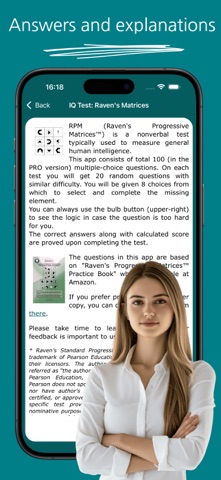 IQ Test: Raven's Matrices Pro Screenshot 2 of 6