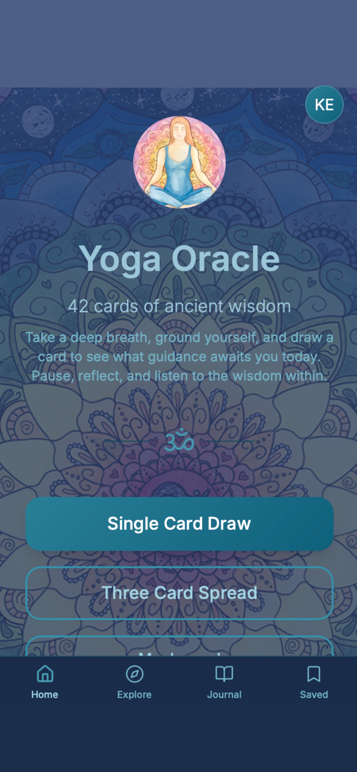 Screenshot 2 of Yoga Oracle Deck