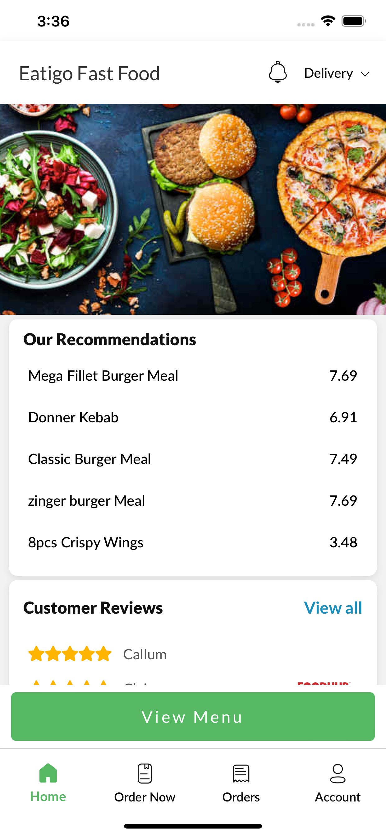 Eatigo Fast Food