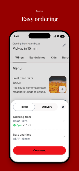 Harris Pizza Screenshot 3 of 5