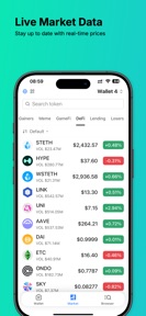 Ybit: Crypto & DeFi Wallet screenshot