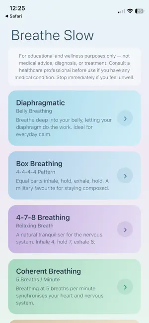 Breathe Slow screenshot 4