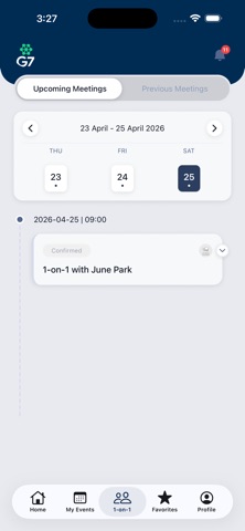 G7events screenshot