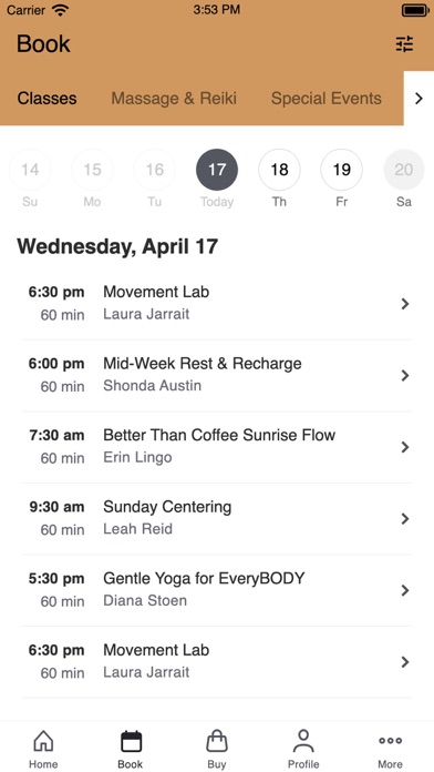 Align Yoga, Rocks & Reiki Screenshot