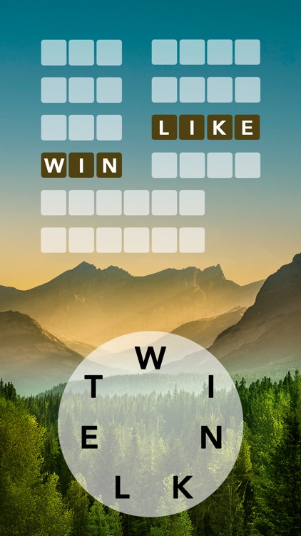 Zenscapes Zen Puzzle Word Game screenshot-3