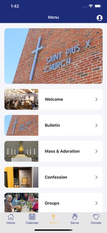 St. Pius X Catholic Parish screenshot