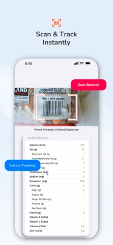 Calorie Counter by Pro Tracker iPhone screenshot