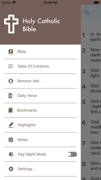Holy Catholic Bible (NCB) Screenshot