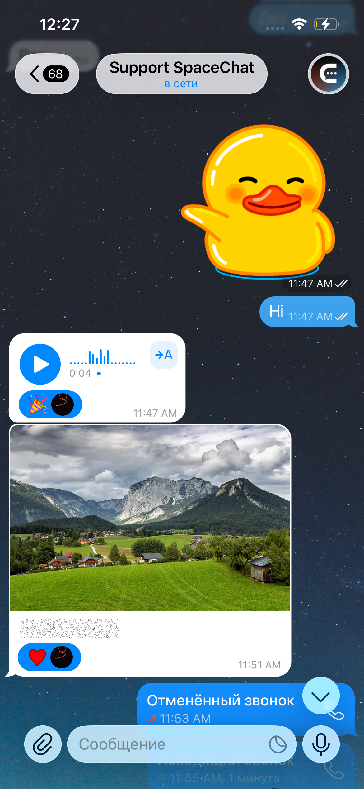 SpaceChat X screenshot 4