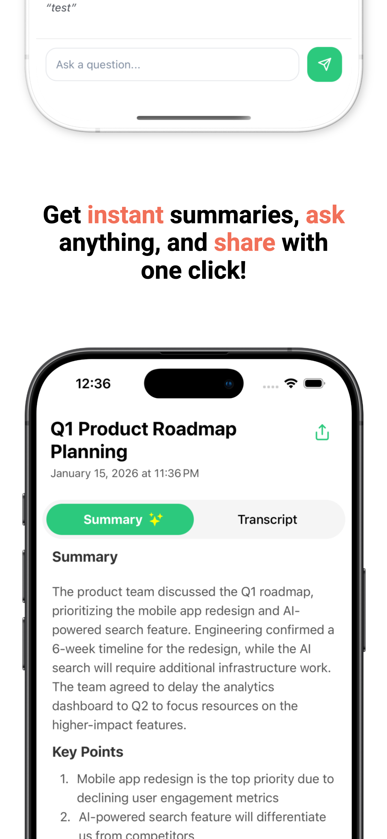 Recap AI: Meeting Note Taker screenshot 4