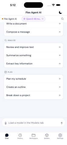 Flex Agent AI screenshot