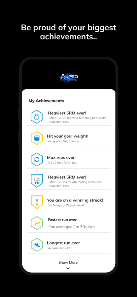 Amped Fitness screenshot 8