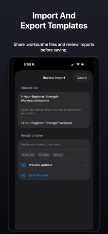 Workout Me: HIIT & Tabata Screenshot 6 of 6