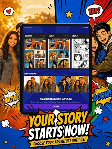 AI Creador de Manga y Manhwa iPad screenshot 3