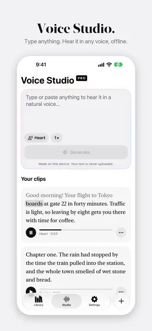Vois: Articles Read Aloud screenshot 3