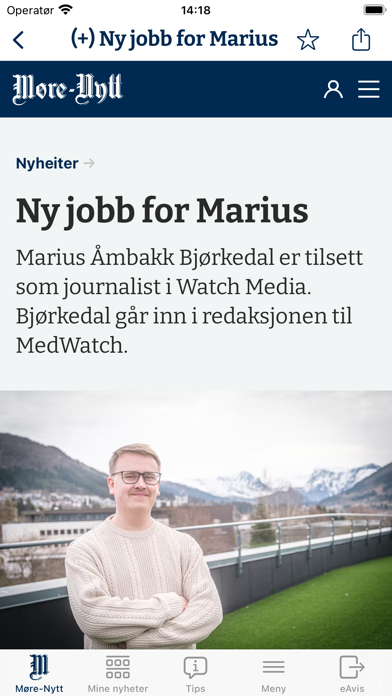 Møre-Nytt Screenshot