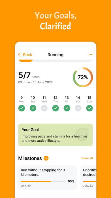 Justly - AI Life Coach Screenshot