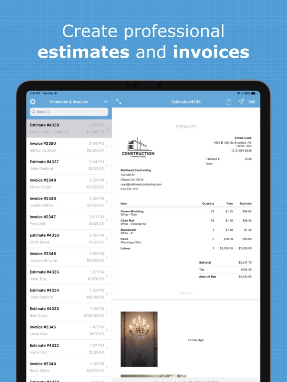 Screenshot #5 pour Probuild (App for Contractors)