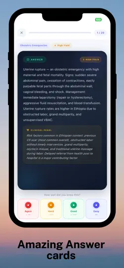 MediFlash: Medical Flashcards iPhone Screenshot 5