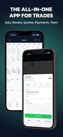 TracknBook - Job Management screenshot